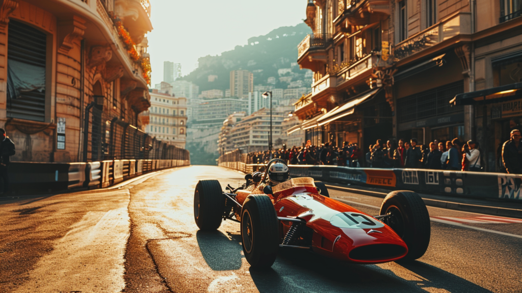 old f1 racing car