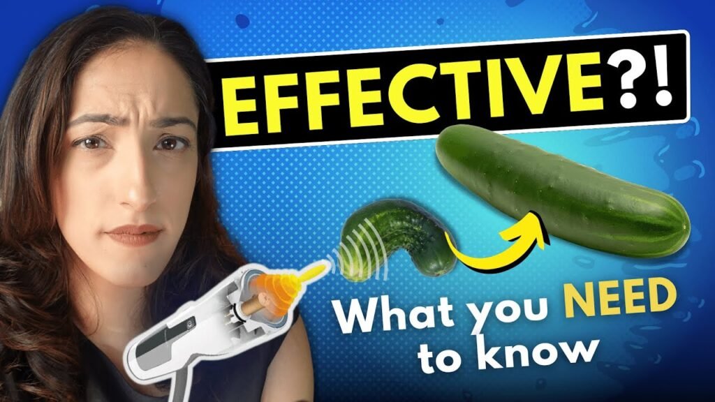 Woman with a pickle from a youtube thumbnail